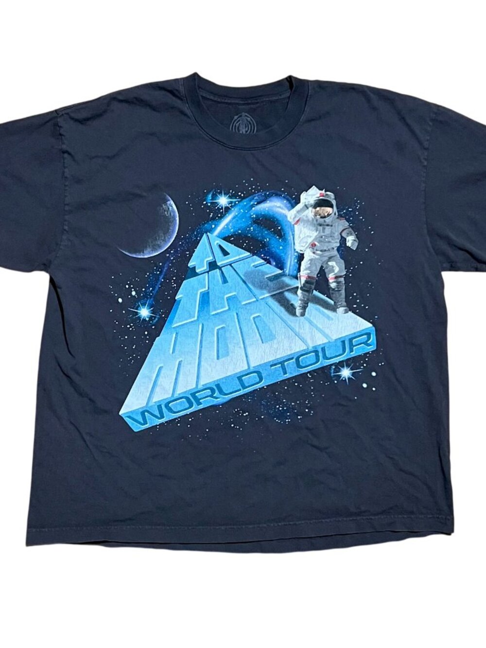 Kid Cudi "To The Moon" 2022 World Tour Concert Graphic T-Shirt, Men's Large